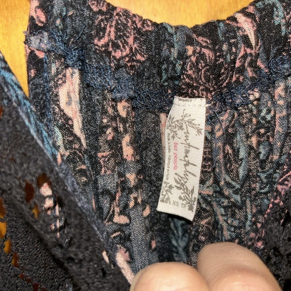 Free People “intimately free” trapeze dress / tunic size XS - Picture 4 of 6